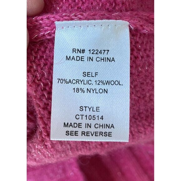 NWT NSR Women’s Pullover Turtleneck Sweater M - Picture 5 of 9